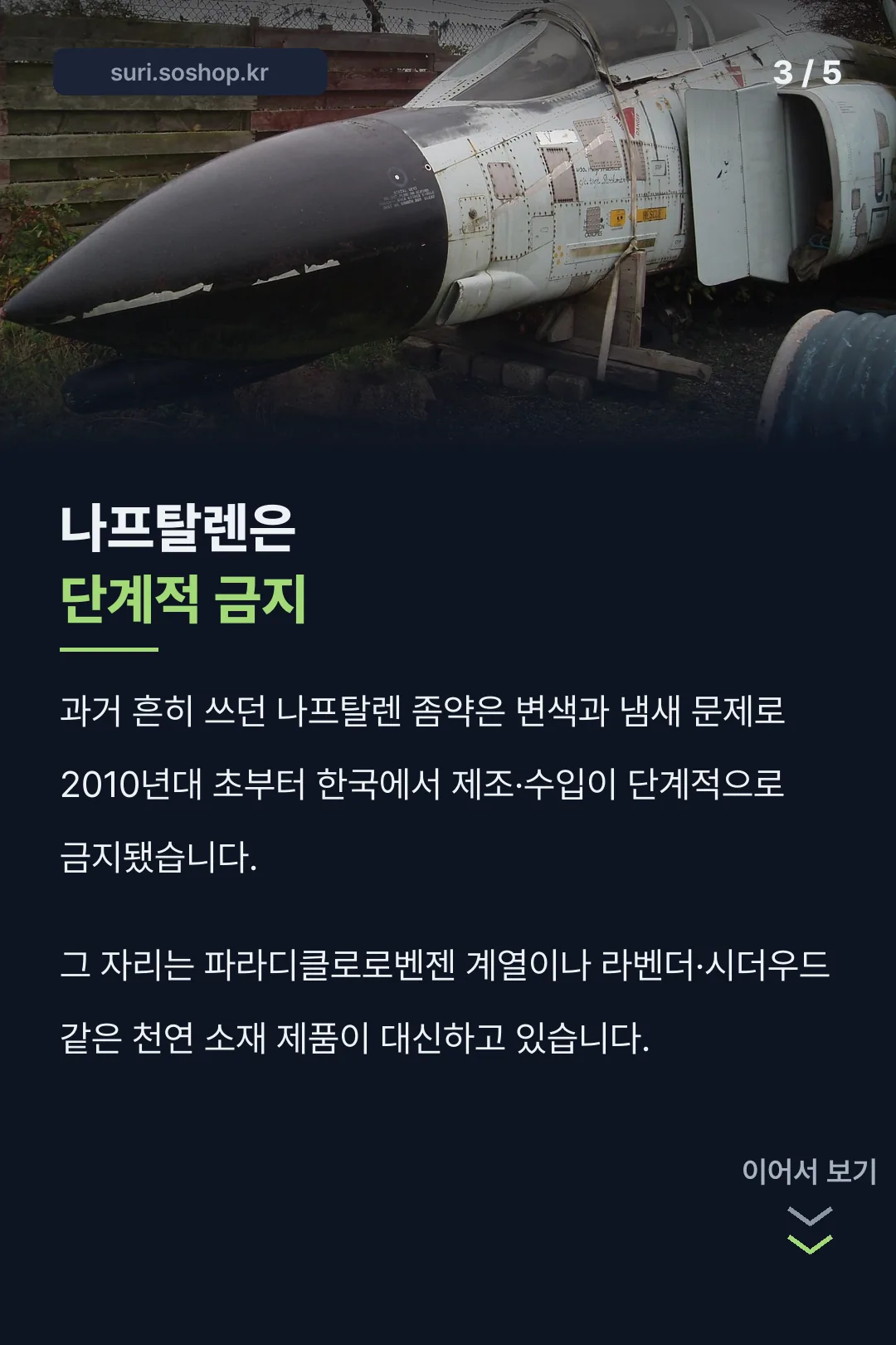나프탈렌 단계적 금지