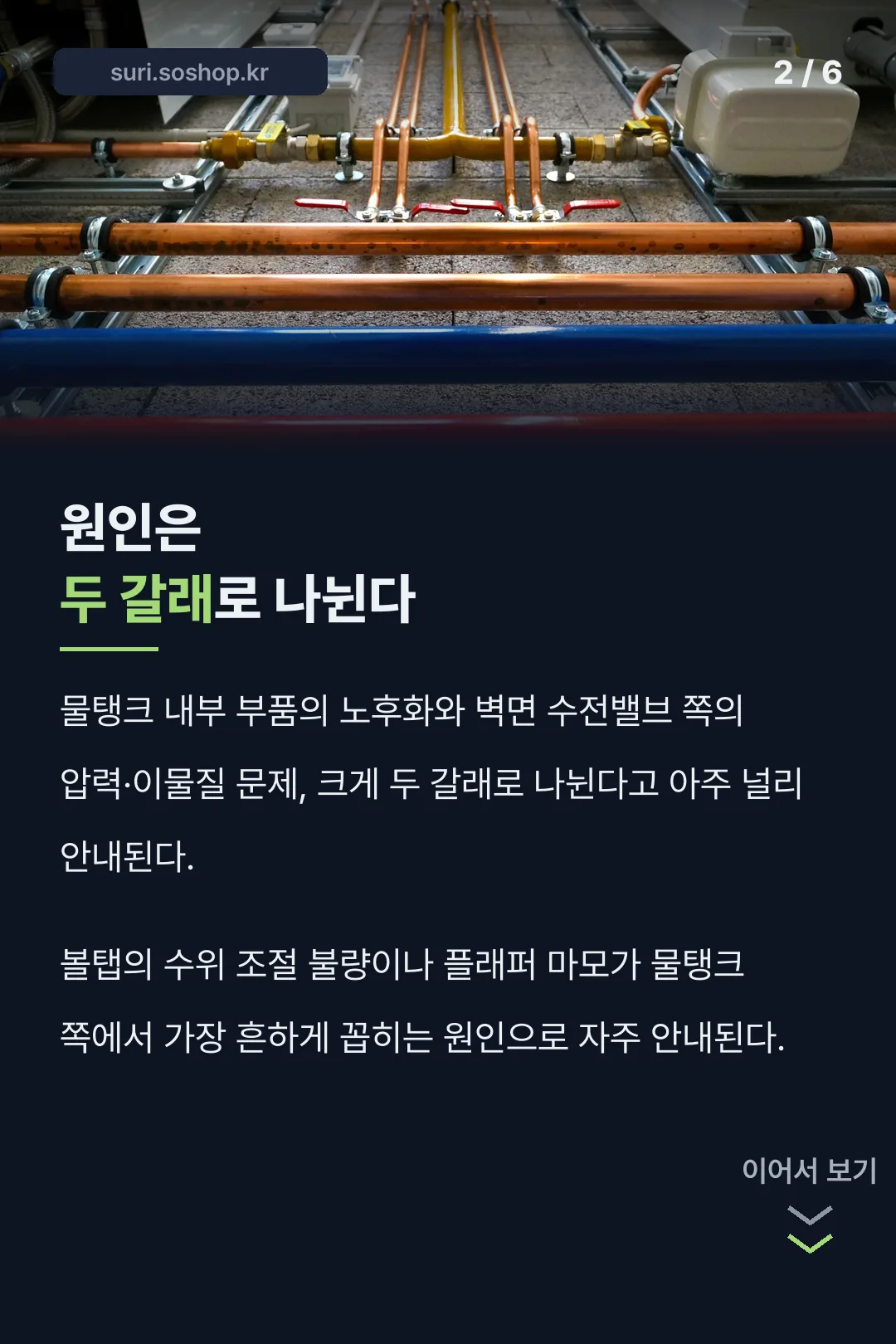 원인은 두 갈래로 나뉜다