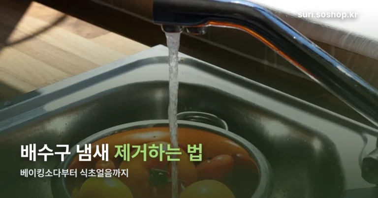 배수구 정리 썸네일